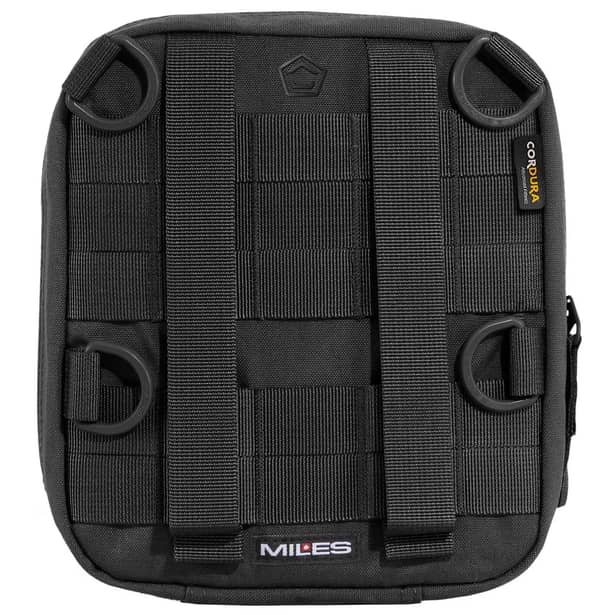 3 - Органайзер тактичний Pentagon EDC 2.0 Pouch Molle LaserCut. Чорний