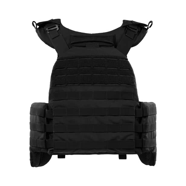 2 - Плитоноска TUR PRO Gen 2, система швидкого скидання. Molle. Колір Чорний. Розмір M.