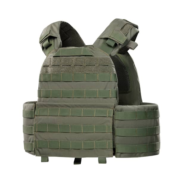 11 - Плитоноска КРУК, система быстрого сброса. Molle. Цвет Олива.