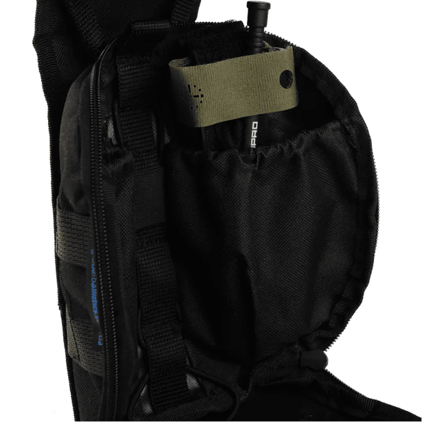 6 - Тактический подсумок под аптечку. Сумка-аптечка. Черный