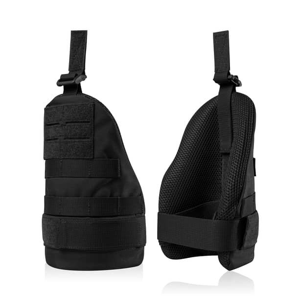 9 - Балістичний захист плечей 2-го класу захисту. CORDURA 1000D. Чорний