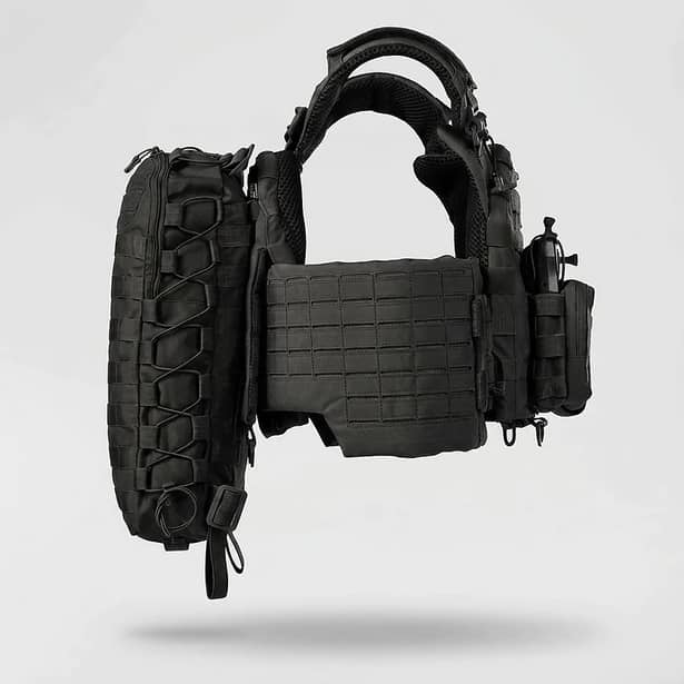 4 - Тактичний рюкзак на 10л. Cordura 1000D. Чорний