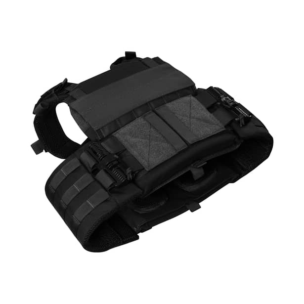 8 - Плитоноска КРУК, система швидкого скидання. Molle. Колір Чорний.