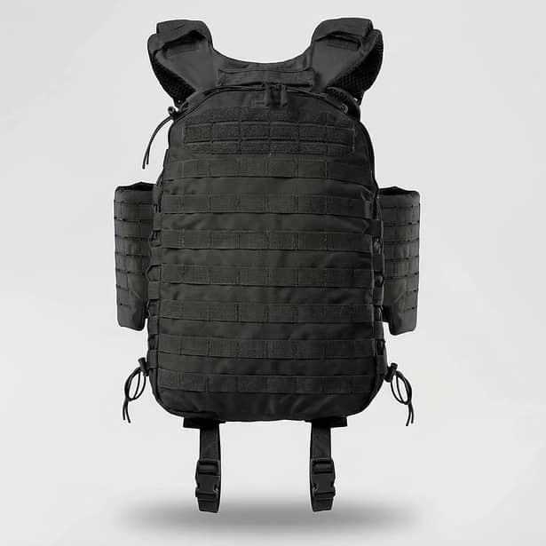 5 - Тактичний рюкзак на 10л. Cordura 1000D. Чорний