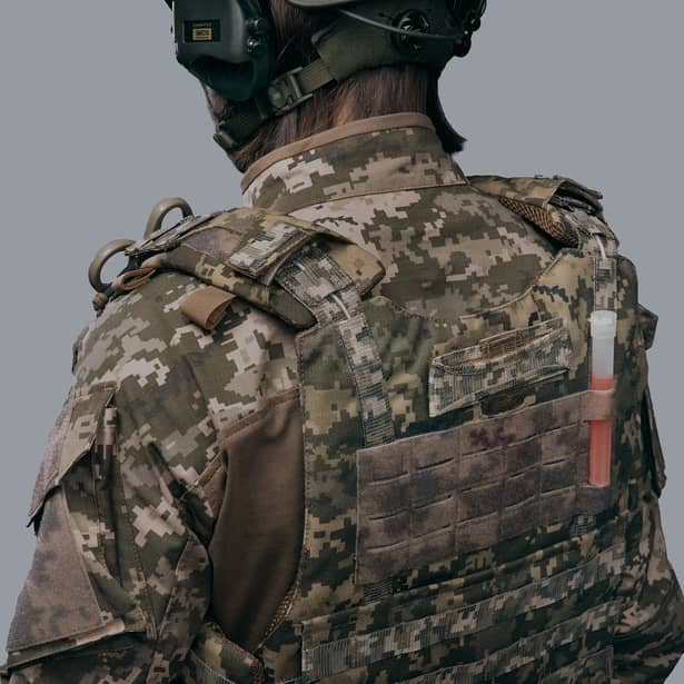 6 - Плитоноска VEPR, збільшена площа захисту. (аналог IOTV G4) Molle. Колір Піксель. Розмір S