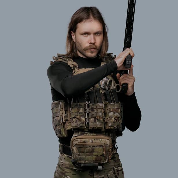 8 - Рашгард, колір Чорний, поліестер. Розмір L