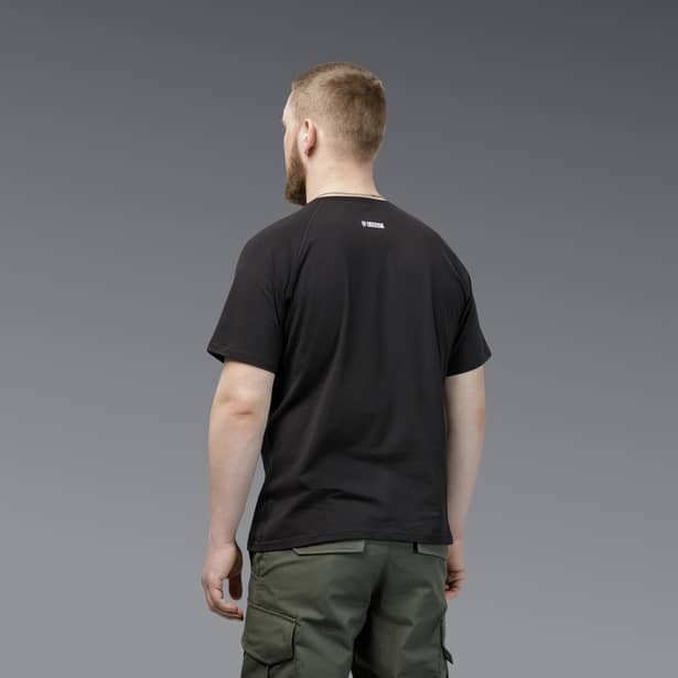 5 - Футболка Urban Cotton. Бавовна/еластан. Чорна. Розмір XL