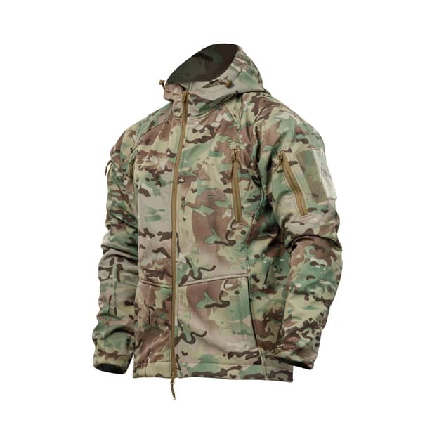 1 - Куртка тактична SoftShell APEX Shield Storm. Осінь-Весна Мультикам. Розмір M