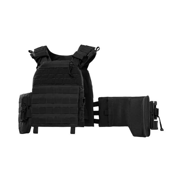 3 - Плитоноска TUR PRO Gen 2, система быстрого сброса. Molle. Цвет Черный. Размер XL.