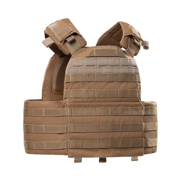 10 - Плитоноска КРУК, система швидкого скидання. Molle. Колір Койот.
