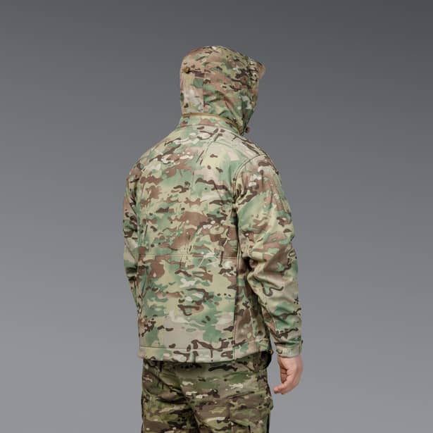5 - Куртка тактична SoftShell APEX Flex. Осінь-Весна Мультикам. Розмір XL