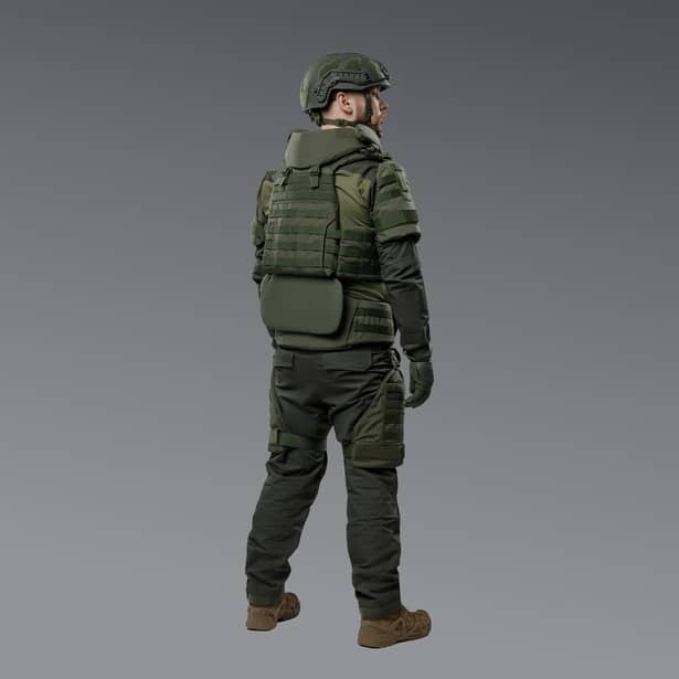 3 - Бронекостюм ГАРТ V.3. 2-го класу захисту. Олива. Розмір L