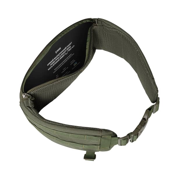 2 - Тактический разгрузочный пояс РПС 2 класса защиты, Cordura 500D. Олива. S/M