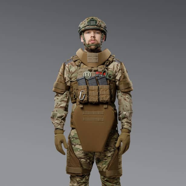5 - Бронекостюм ГАРТ V.3. 2-го класу захисту. Койот. Розмір XL
