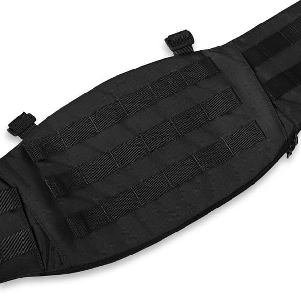 5 - Тактический разгрузочный пояс РПС 2 класса защиты, Cordura 500D. Черный. S/M