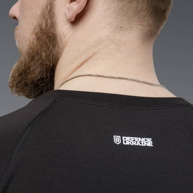 9 - Футболка Urban Cotton. Бавовна/еластан. Чорна. Розмір XL