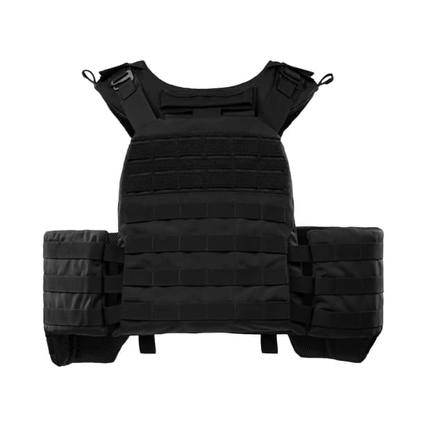 2 - Плитоноска TUR PRO Gen 2, система быстрого сброса. Molle. Цвет Черный. Размер XL.