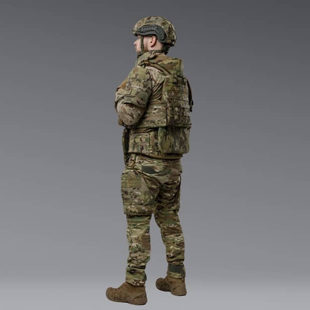 3 - Бронекостюм ГАРТ V.3. 2-го класу захисту. Мультикам. Розмір L