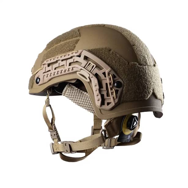 5 - Полегшений тактичний шолом Combatant SuperLITEweight 1.1 kg. Балістичний (NIJ IIIA). Койот. Розмір L