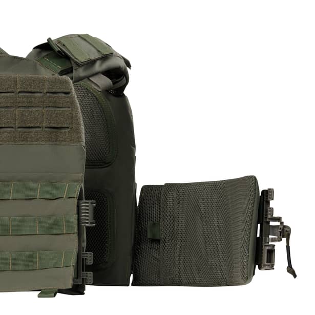4 - Плитоноска КРУК, система быстрого сброса. Molle. Цвет Олива.