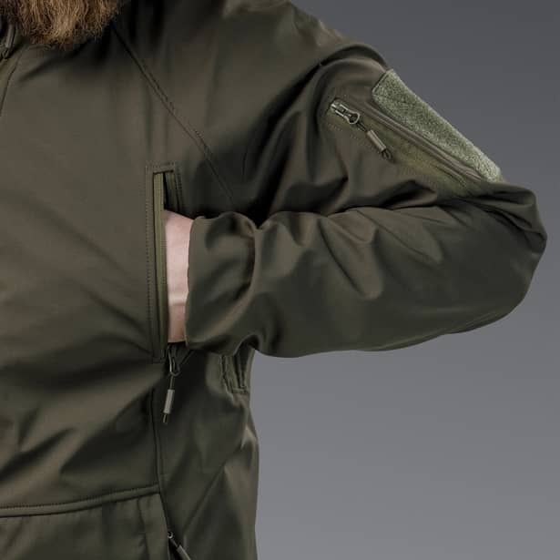 12 - Куртка тактична SoftShell APEX Shield Storm. Осінь-Весна Олива. Розмір S