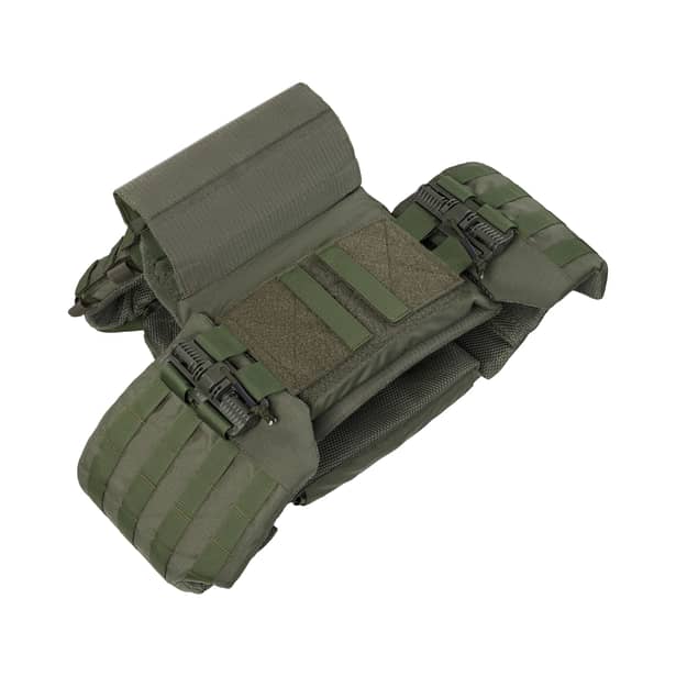 6 - Плитоноска TUR PRO Gen 2, система швидкого скидання. Molle. Колір Олива. Розмір XL.