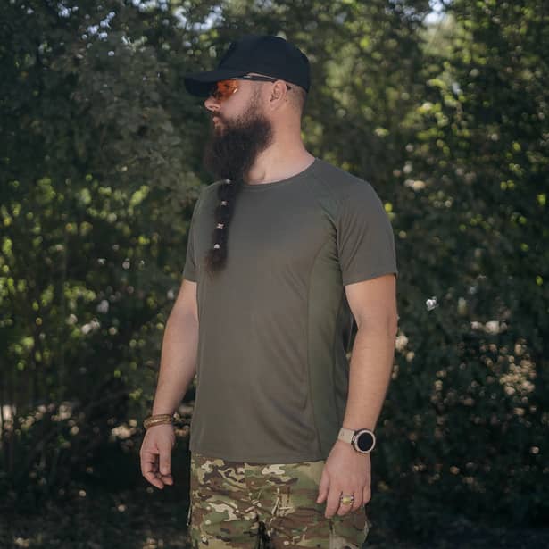 6 - Футболка Combatant Striker. Хаки. Розмір S