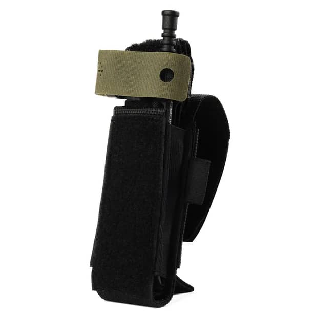 4 - Подсумок под турникет на MOLLE компактный. Черный