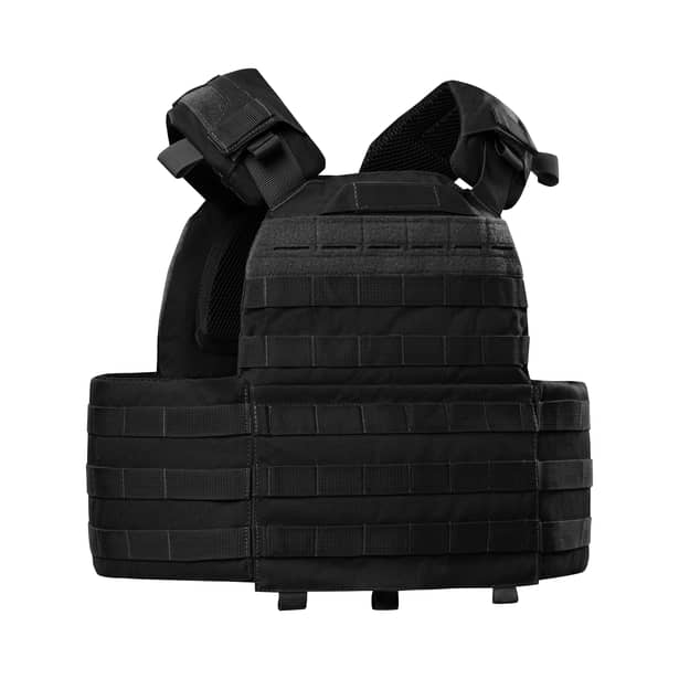 10 - Плитоноска КРУК, система швидкого скидання. Molle. Колір Чорний.