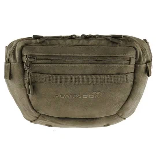 3 - Поясная сумка Pentagon Tactical Modular Fanny Pack, Олива