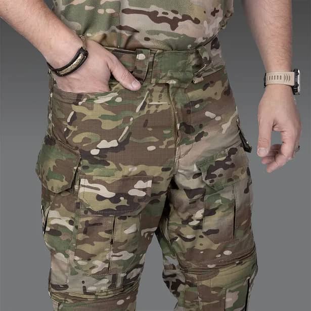 2 - Тактические штаны без наколенников SPECPROM G3 Combat Pants. Цвет Мультикам