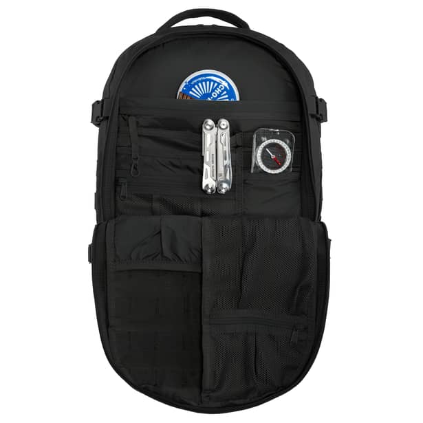 4 - Рюкзак туристичний Pentagon Kyler Backpack 36л, Чорний