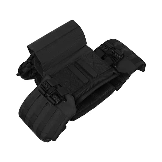 6 - Плитоноска TUR PRO Gen 2, система быстрого сброса. Molle. Цвет Черный. Размер XL.