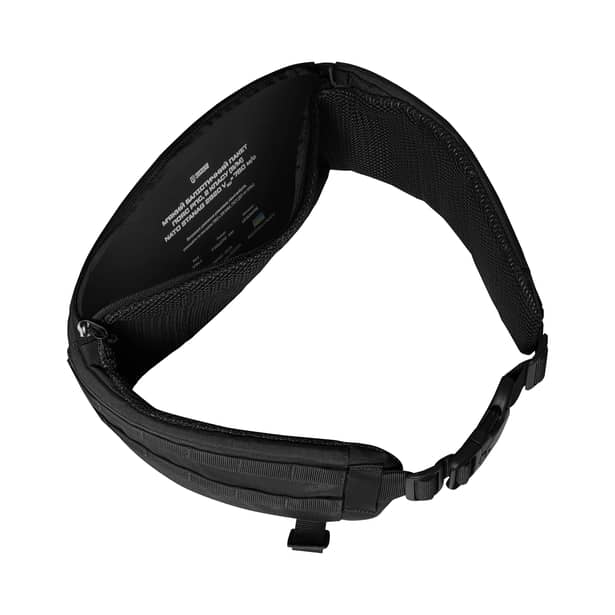 2 - Тактический разгрузочный пояс РПС 2 класса защиты, Cordura 500D. Черный. S/M