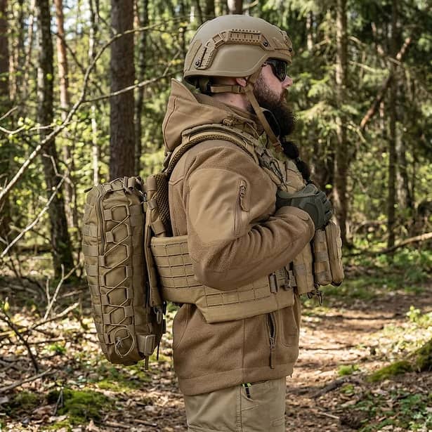 11 - Тактичний рюкзак на 10л. Cordura 1000D. Койот