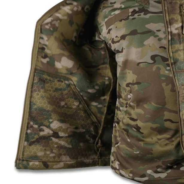 5 - Кофта тактична флісова Militex Windblock. Мультикам