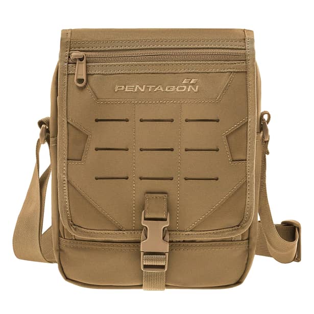 1 - Сумка через плечо Pentagon Messenger 2,8л, Койот