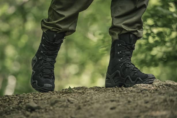 10 - Тактичні берці Lowa Zephyr HI MK2 Gore-Tex® MID TF. Чорний