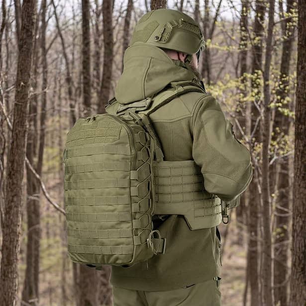11 - Тактичний рюкзак на 10л. Cordura 1000D. Олива