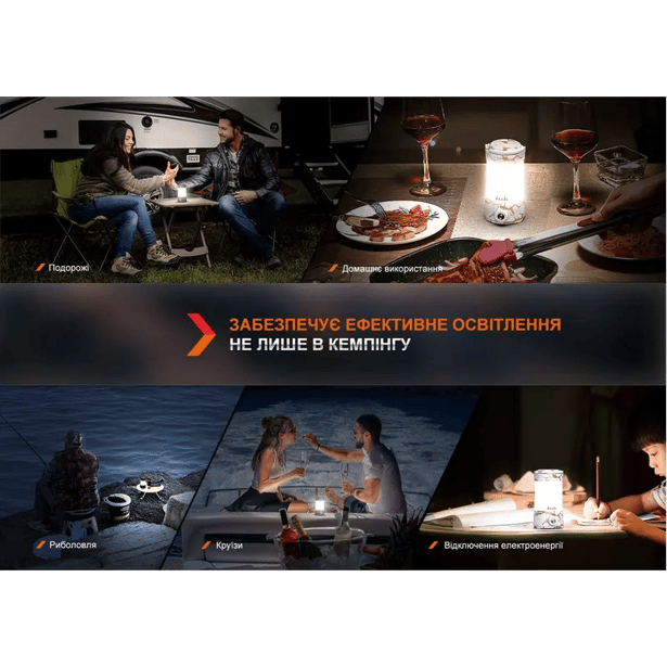 14 - Фонарь кемпинговый Fenix ​​CL26R Pro. Темно-зеленый