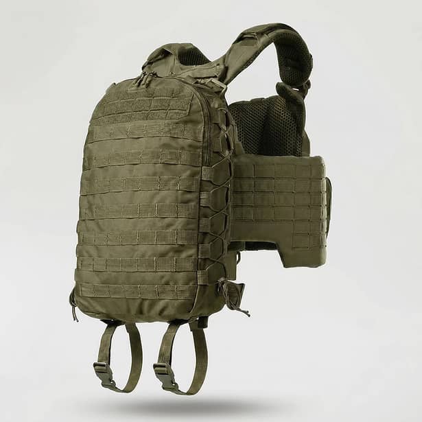 7 - Тактичний рюкзак на 10л. Cordura 1000D. Олива
