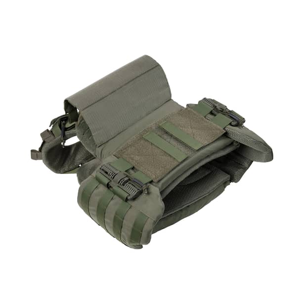 6 - Плитоноска TUR PRO Gen 2, система швидкого скидання. Molle. Колір Олива. Розмір M.