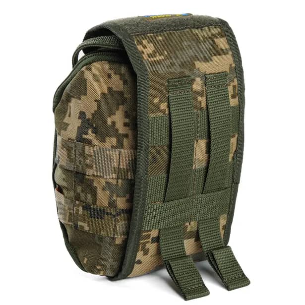 2 - Тактический подсумок под аптечку. Сумка-аптечка. Пиксель ММ14