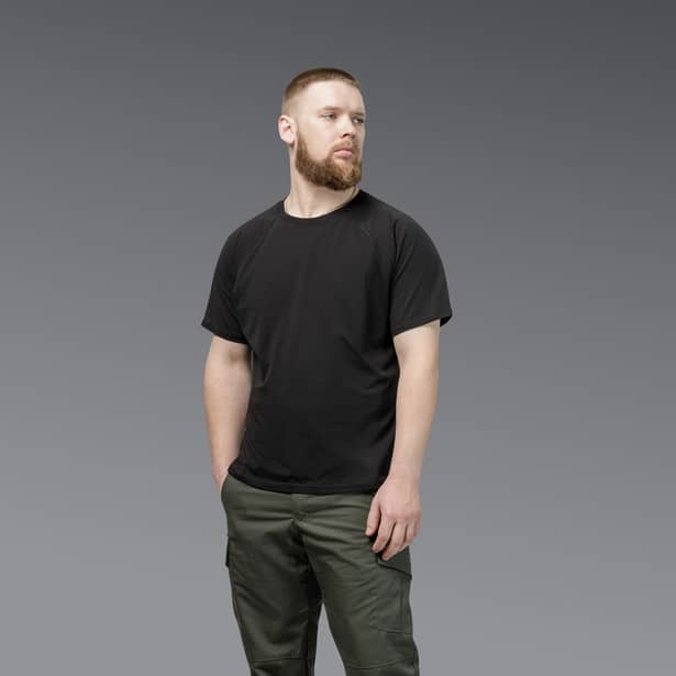 6 - Футболка Urban Cotton. Бавовна/еластан. Чорна. Розмір XL