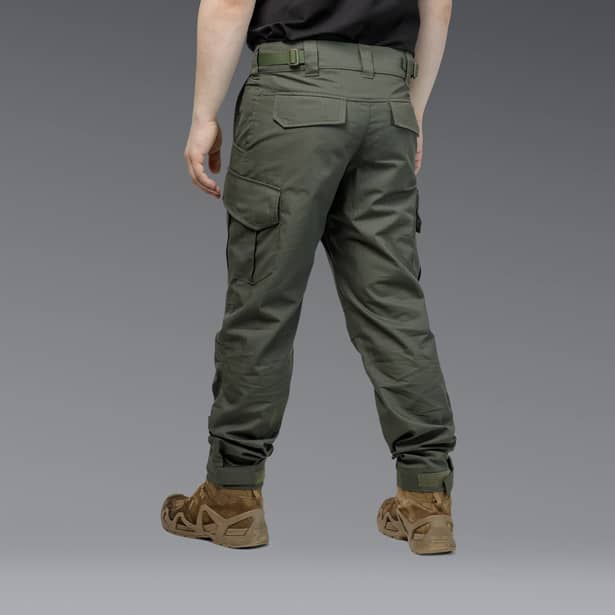 3 - Тактичні штани Battlegear Cargo. Колір Олива. Розмір S