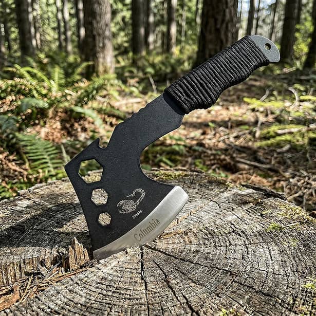4 - Тактична сокира Columbia Scorpion 225578 M-106. Чорний