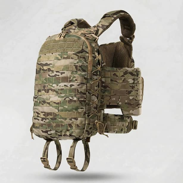 6 - Тактичний рюкзак на 10л. Cordura 1000D. Мультикам