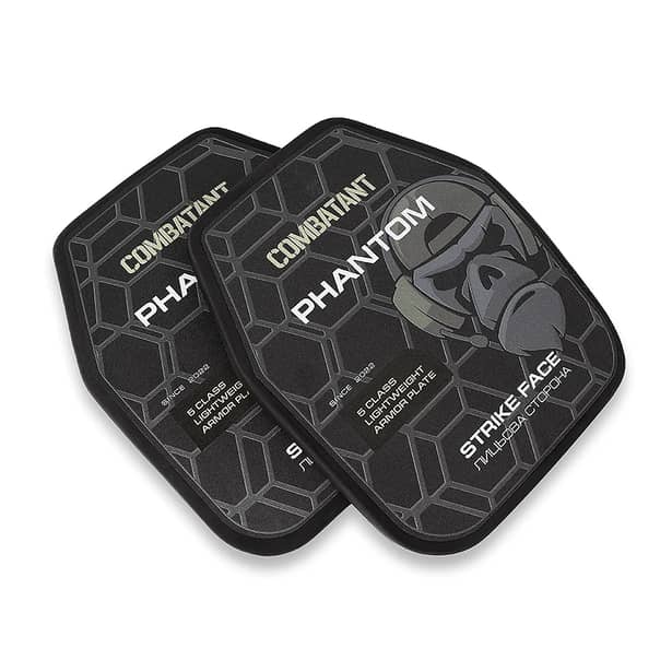 4 - Керамічна бронепластина 5 класу Combatant Ultimate Вага 1.86 кг. Розмір 25 на 30 см