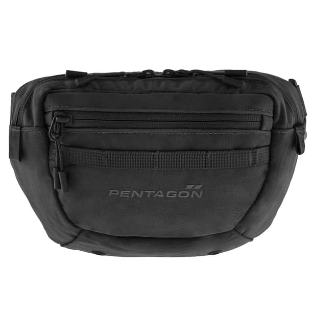 3 - Поясная сумка Pentagon Tactical Modular Fanny Pack, Черный