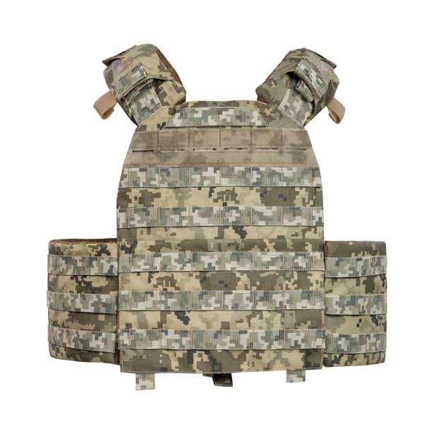2 - Плитоноска КРУК, система швидкого скидання. Molle. Колір Піксель.